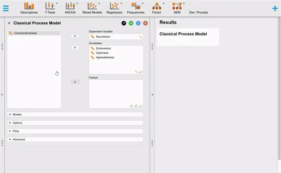 Coming Soon: Conditional Process Models in JASP