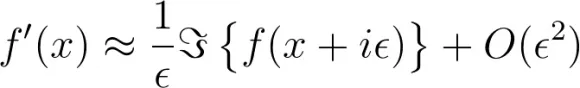 Differentiation without subtraction
